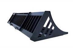 Greatbear Skid Steer Rock Bucket Attachment – Heavy Duty Rock & Debris Skeleton