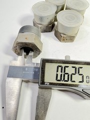 Qty-5 Braze-Weld O-Ring Face Seal 1-3/16, 12 Thread 3/4 Tube Fitting 1453-12-12