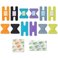 Curad Performance Series Fingertip and 20 Count (Pack of 1), Multi-color