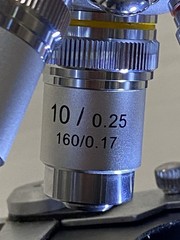 OMAX Binocular Compound Microscope w/ Mechanical Stage 4 With Camera. Read. Y4