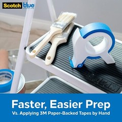 Masking master Scotch Blue Painters Tape Applicator +4 Rolls 0.94”x22 taps