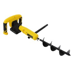 Cordless Electric Post Hole Digger 20V Earth Auger Hole Digger 2000mAh Battery