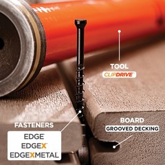 CAMO 0345065 ClipDRIVE Deck Fastening Tool, Stand Up Drill Attachment for CAMO