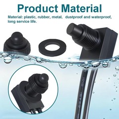 Heavy-Duty 12V Push Button Switch with Rating – 2 Pack for Complete Project