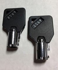 SafeCo Brands 2 – Homak Safe Keys HMC00001 – HMC31000 Gun Cabinet 2-Keys
