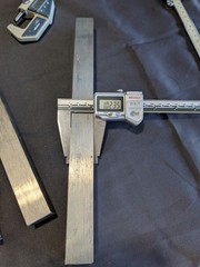 .750x.960″ Titanium Flat Stock 12″ Long, 1 bar total Ti6AL4V ELI Grade 23, 3/4