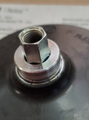 Genuine 3M 4” Roloc TR Quick Change Disc Pad Holder Hard 3/8”-24 Female