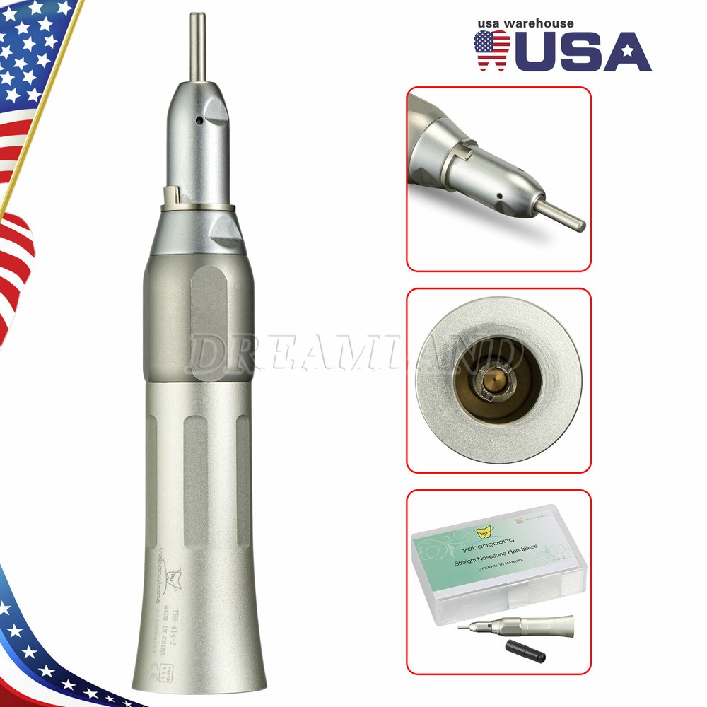 Yabangbang YX Dental low Speed Straight Nose Cone Handpiece E-Type Attach