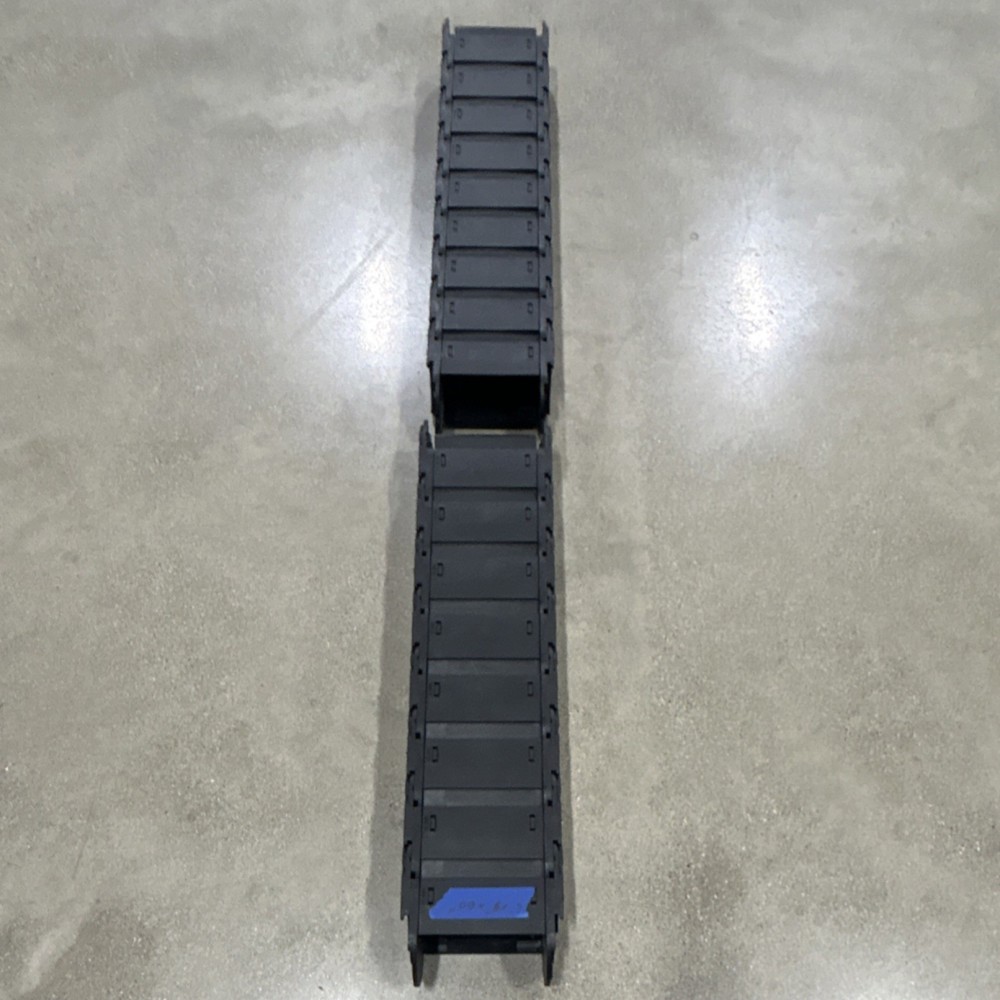 Black Cable track 6 in x 3 in x 60 flexible