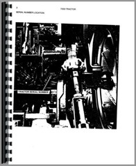 Allis Chalmers 7000 Tractor Parts Manual Catalog SN 8001 up