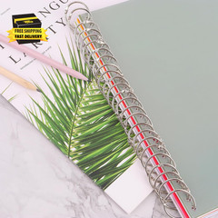 Loose Leaf Book Binder Rings 1-Inch（30 Pack） Metal Nickel Plated for Key Rings,