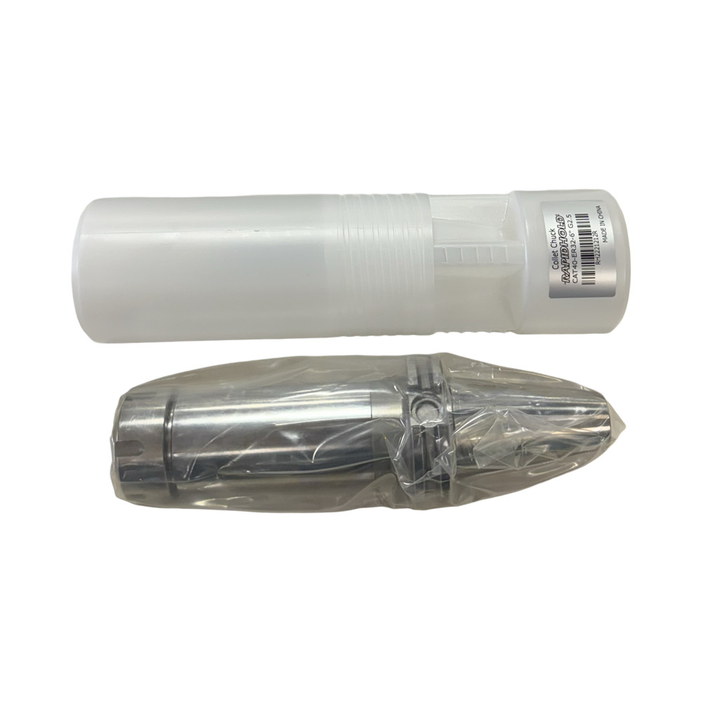 RapidHold CAT40 Collet Chuck ER32 x 6″ G2.5 Balanced