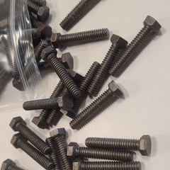 Titanium Full Thread Hex Bolts 1/4-20 x 1-1/4″ (1.25″) | Grade 2 | New Hardware
