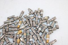 Lot of 88 RF SMA Fixed Attenuators Mixed dB Microwave Coaxial Midwest Weinschel