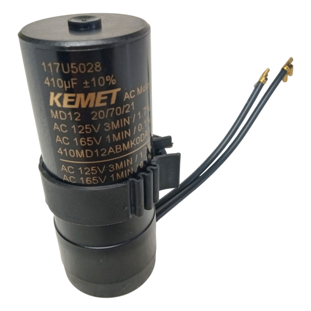 Secop 117U5028 Start Capacitor 410uF 125V for Danfoss Compressor NF11FX NF11FX.2