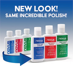 Polish Kit Plastic and Acrylic Cleaner Polish Scratch Remover 8Oz Eyeglass