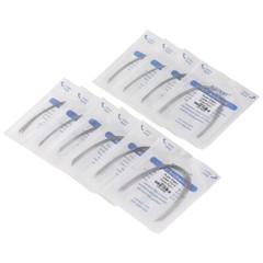 100pcs AZDENT Dental Orthodontic Super Elastic Niti Round Arch Wires Ovoid Form