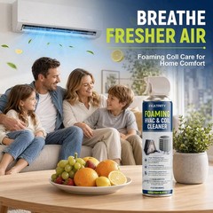 featrity Foaming AC Coil Cleaner: 19 Fl Oz (Pack of 1), White