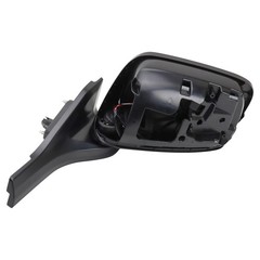 Driver Side Power Mirror Black Paint to Match for 10-14 Honda Insight HO1320253