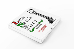 Little Nero’s Full Size Pizza Box Costume Prop Christmas Gift from Home Alone