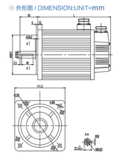 AC Servo Motor 110ST-M02030/110ST-M05030/110ST-M06030/110ST-M10020 Motor New