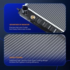 13039 Engine Radiator for Nissan Murano 3.5L 2008-2014 Quest 2011-2017
