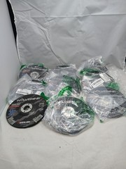9pck Wheel Type 27 Grinding Fast Cut Grinding 6″x1/4″ WEILER Wolverine Depressed