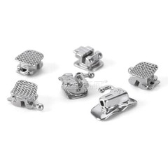 AZDENT Dental Ortho MINI Self-Ligating Brackets Brace 0.022″-Roth/ MBT Hooks 345