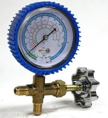 A/C R134a R12 R22 Single Manifold Gauge Kit 4 Testing Charging Air Conditioner