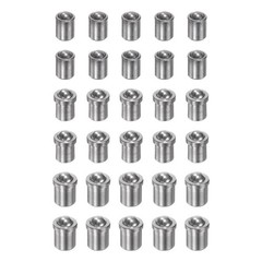 30pcs Ball Plunger 2×3/3×4/4x5mm 304 Stainless Steel Ball Point Spring Plunger