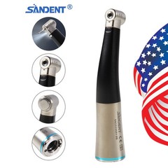 Dental 1:1 Fiber Optic LED Contra Angle Handpiece NSK STYLE YBB