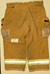40R 40×28 Brown Janesville Lion Firefighter Turnout Bunker Pants with Liner P825