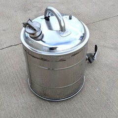 Protectoseal Chicago F207V Stainless Steel 5 gal Safety Can w/ Faucet Flammables