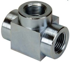 Enerpac Style FZ1612 High Pressure Fitting Tee 10,000 PSI 3/8” NPTF BVA FT106