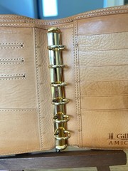 Gillio Firenze Pocket Mia Cara Undyed Epoca Leather with Amica Misprint
