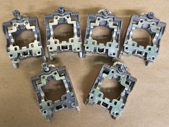 Schneider Electric Metal Mounting Base ZB4 BZ009 (Lot of 6 pcs)
