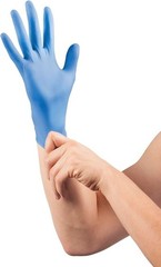 TRITONGRIP SE Gloves, Blue Nitrile, Powder Free Size Medium Case of 1000 Gloves