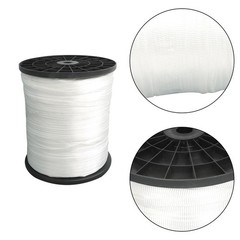 Mule Tape Flat Rope Polyester Pull Tape Gardening Commercial Electrical White