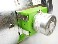 Durozone 7″ round HVAC motorized air control damper dampner 3 wire 24V AC RD-07