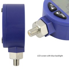 Elitech HVAC Pressure Gauge Set-14.5-500 PSI & -14.5-800 PSI (PG-30Pro Red+Blue)