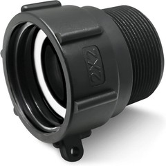275 330 Gallon IBC Tote Adapter 2″ Female Buttress Coarse Thread X 2″ Male NPT P