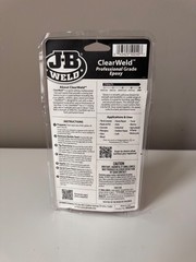J-B Weld 50240H ClearWeld Professional Grade Epoxy in Clear – NEW