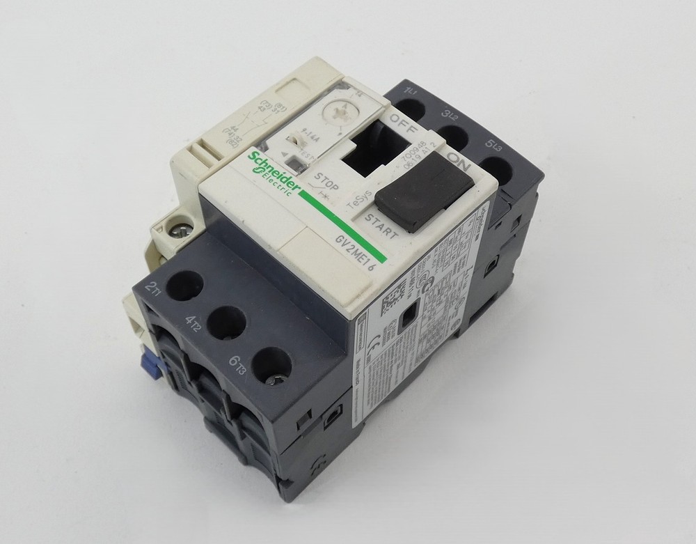 Schneider GV2ME16 Motor Starter Circuit Breaker 9-14A