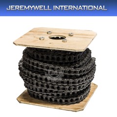 #40 Roller Chain 100 Feet with 10 Connecting Links