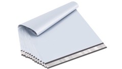 Poly Mailers 100 Plastic Self Sealing White Mailing Bags 2.5 MIL 18×20