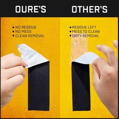 Gaffer Tape 2 Inch x 1 Pack Black Gaffing Tapes, Heavy Duty No Residue, Matte
