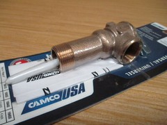 Camco 10453 Temperature/Pressure Relief Valve 3/4 NCLX-5LX