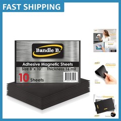 Flexible 8”x10” Magnetic Sheets – Perfect for Fridge Magnets & DIY Projects
