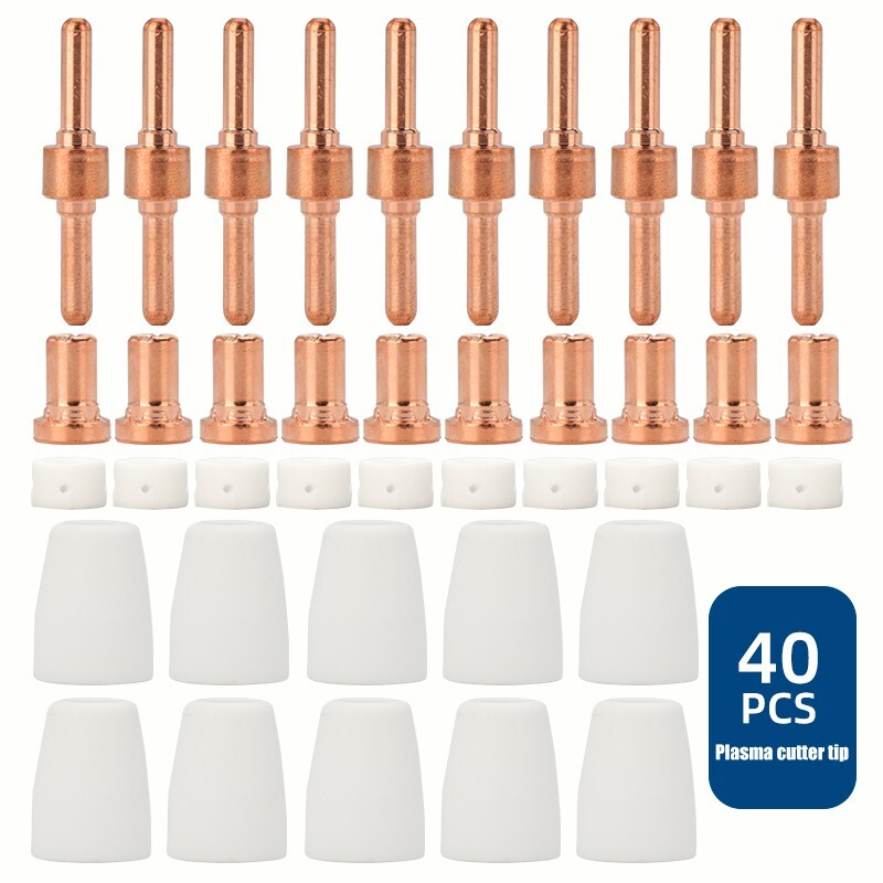 40x Cutter Consumables fits CUT40 CUT50 Cutter Torch for PT31 LG40