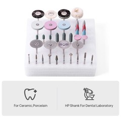 Dental Composite Polishing Kit Diamond RA HP Polisher /Low Speed Handpiece Kit